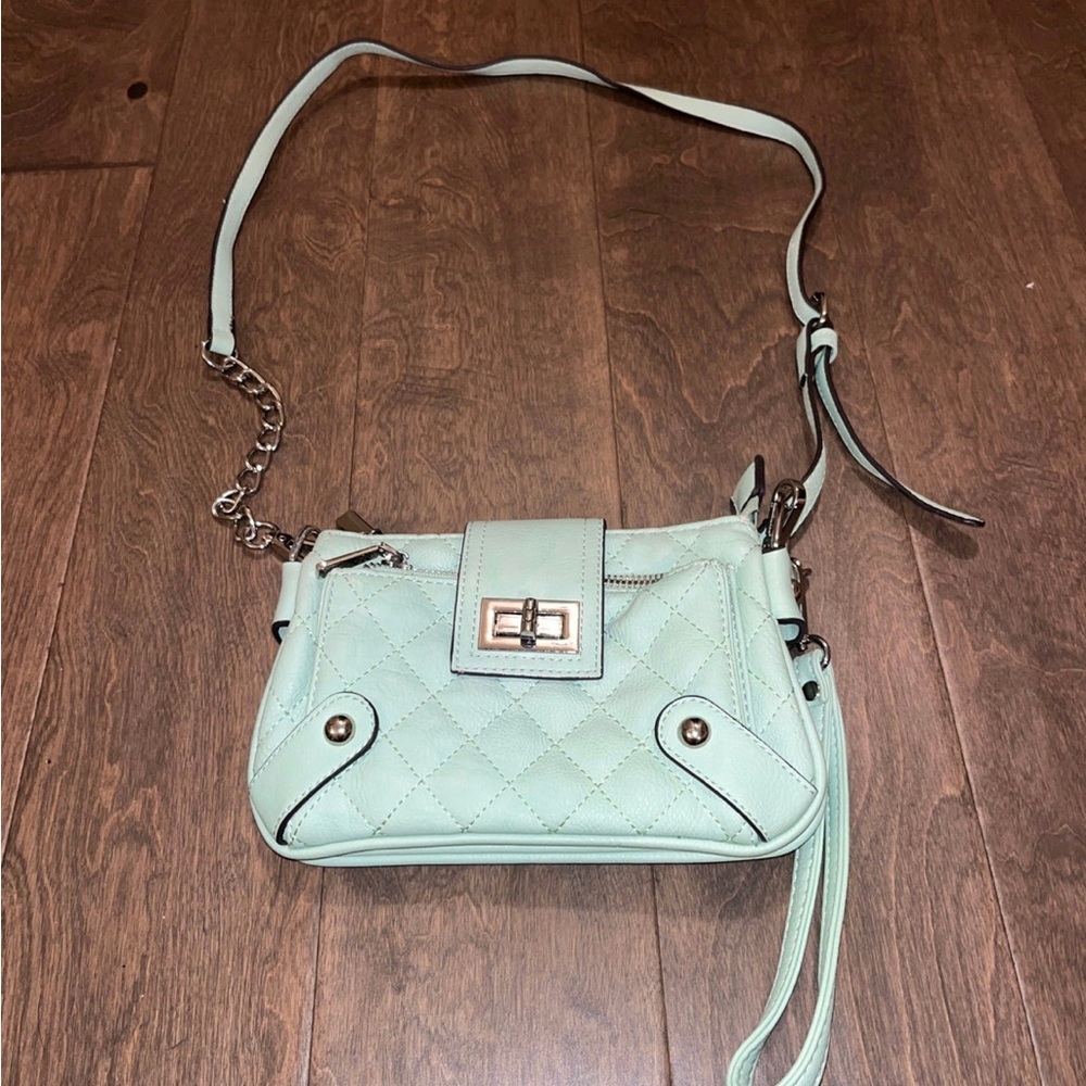 Blue crossbody